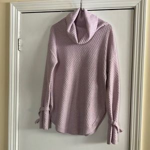 Lavender turtleneck from RW&Co